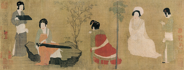 唐 仕女图