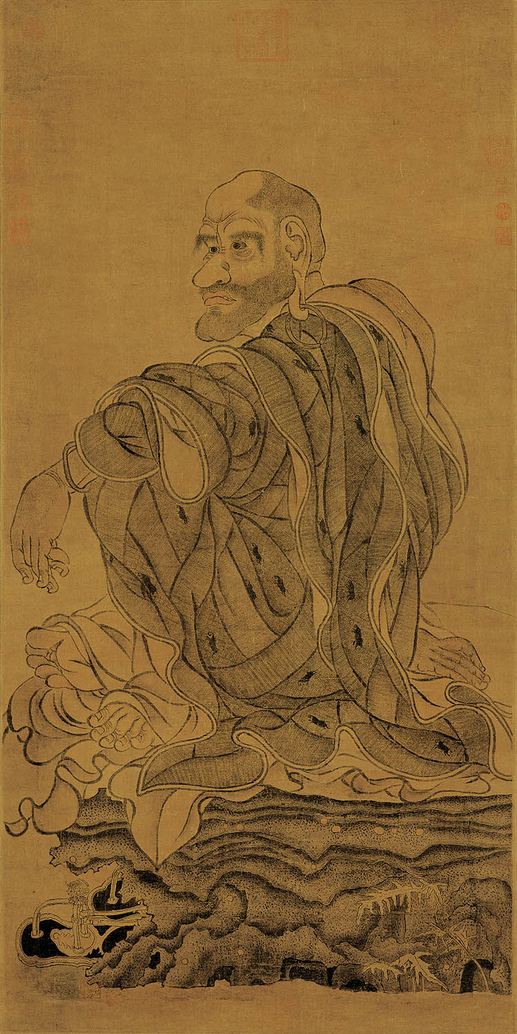 宋 刘松年 罗汉图