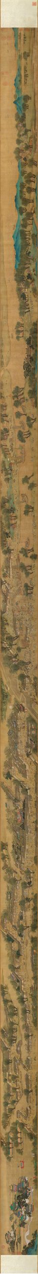 明 仇英 清明上河图卷
