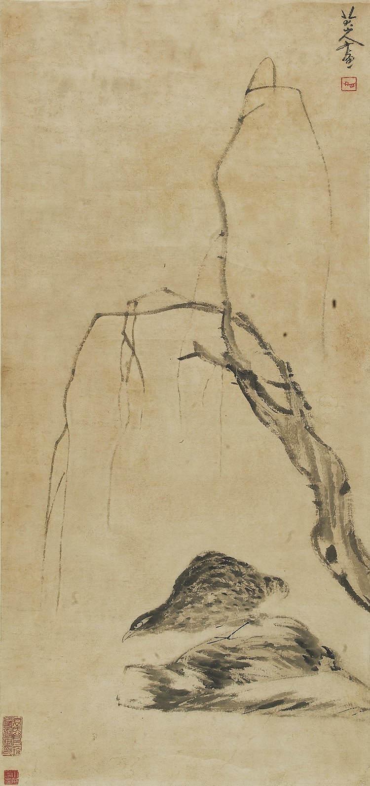 清 八大山人 花鸟