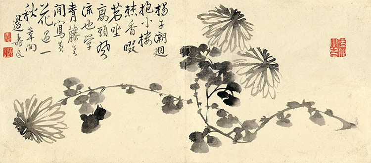 清 边寿民 杂画四幅