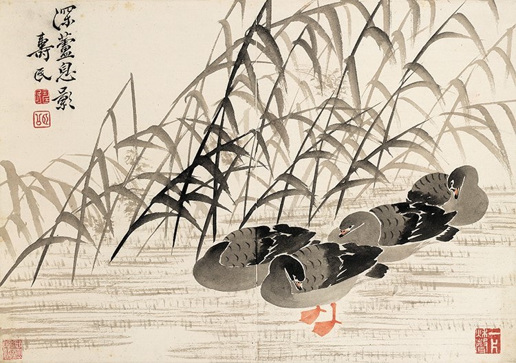 清 边寿民 杂画十开 国画高清图打包下载