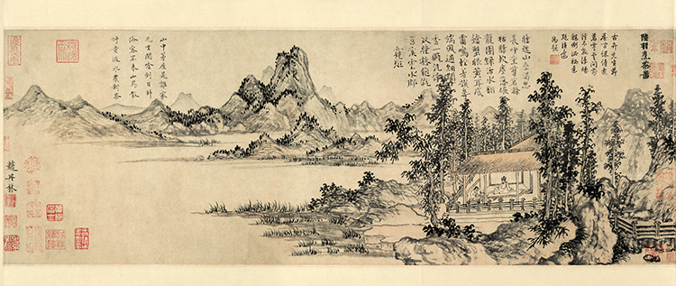 元 赵原 陆羽烹茶图