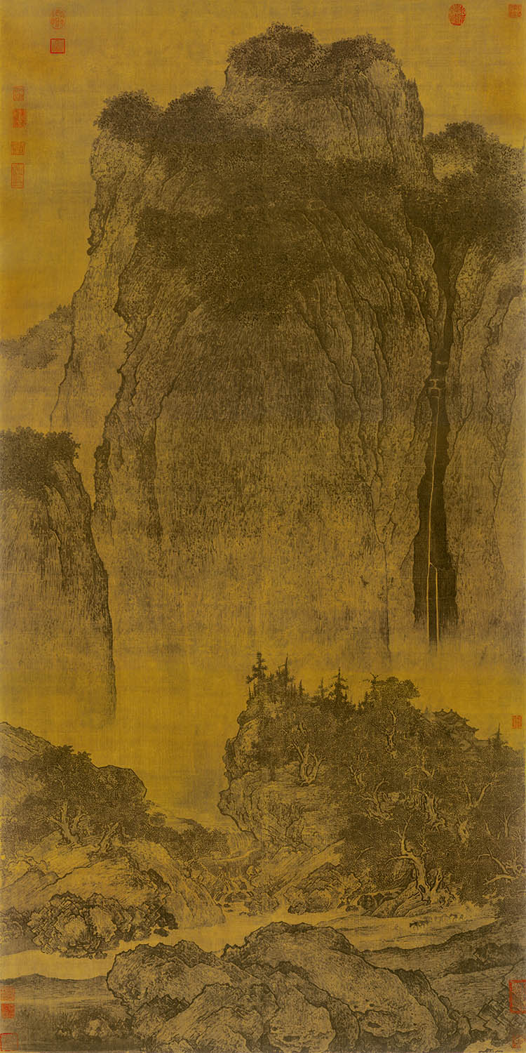 宋 范宽 溪山行旅图