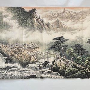 彩墨山水画小六尺 横幅中国画 来自画家本人保证真迹纯手绘
