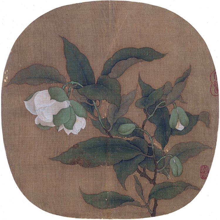 宋 佚名 夜合花图 宋人小品