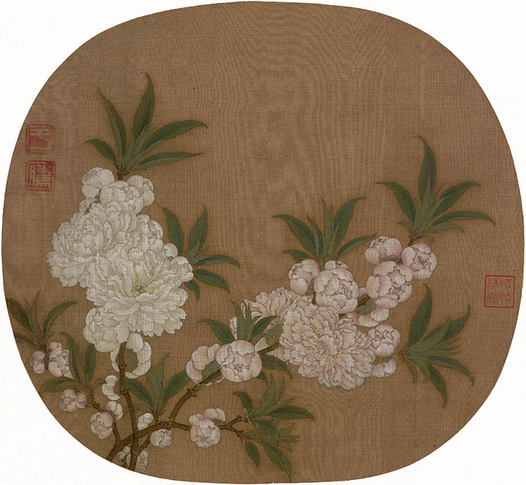 宋 佚名 碧桃图页 北京故宫博物院藏