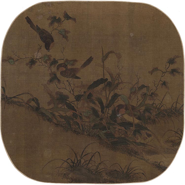 宋 佚名 群雁图 宋人小品