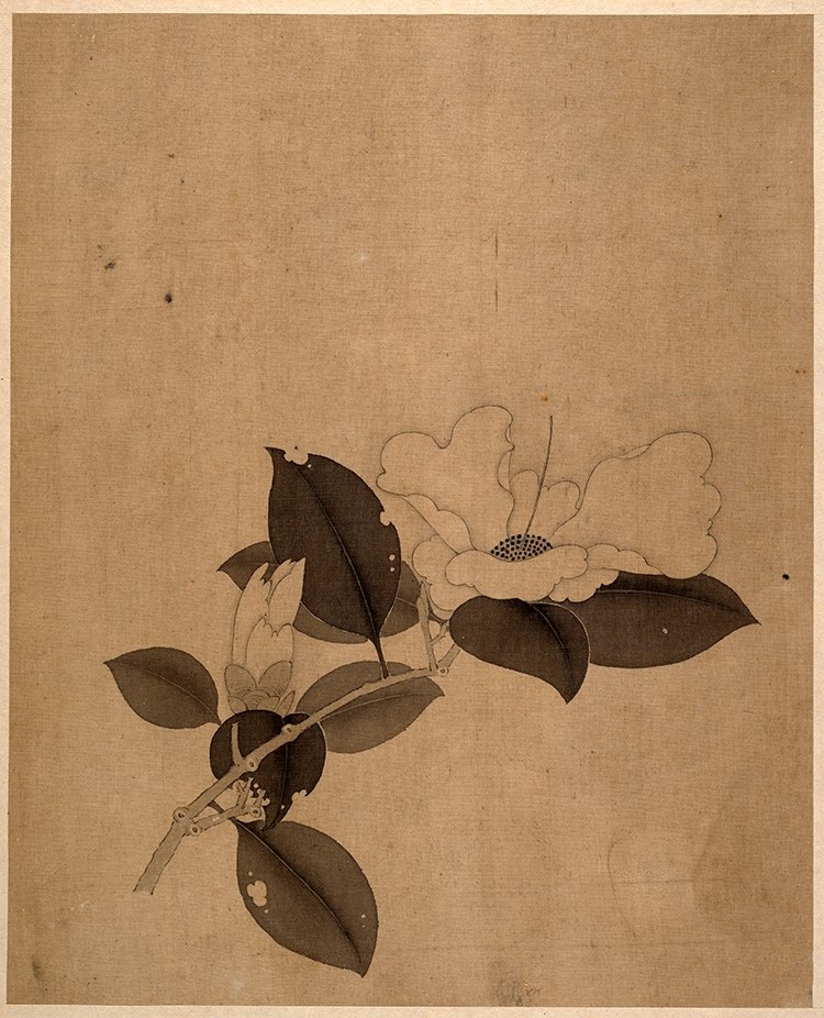 明 陈洪绶 人物山水花鸟册07（大都会博物馆）