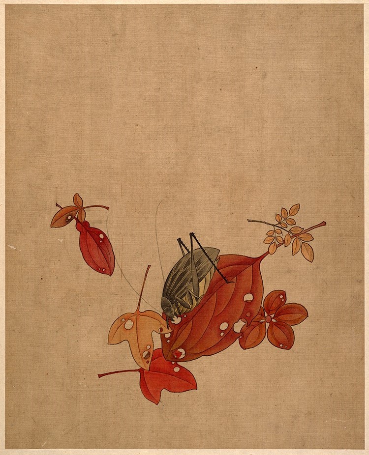 明 陈洪绶 人物山水花鸟册08（大都会博物馆）