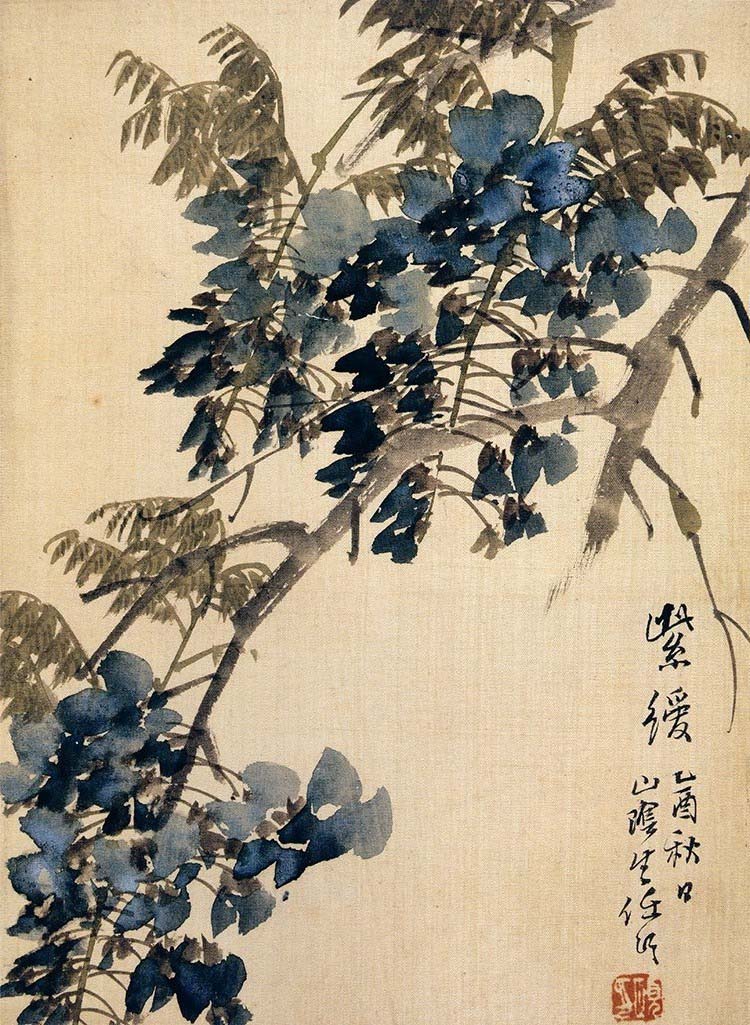 清 任伯年 花鸟图册页06