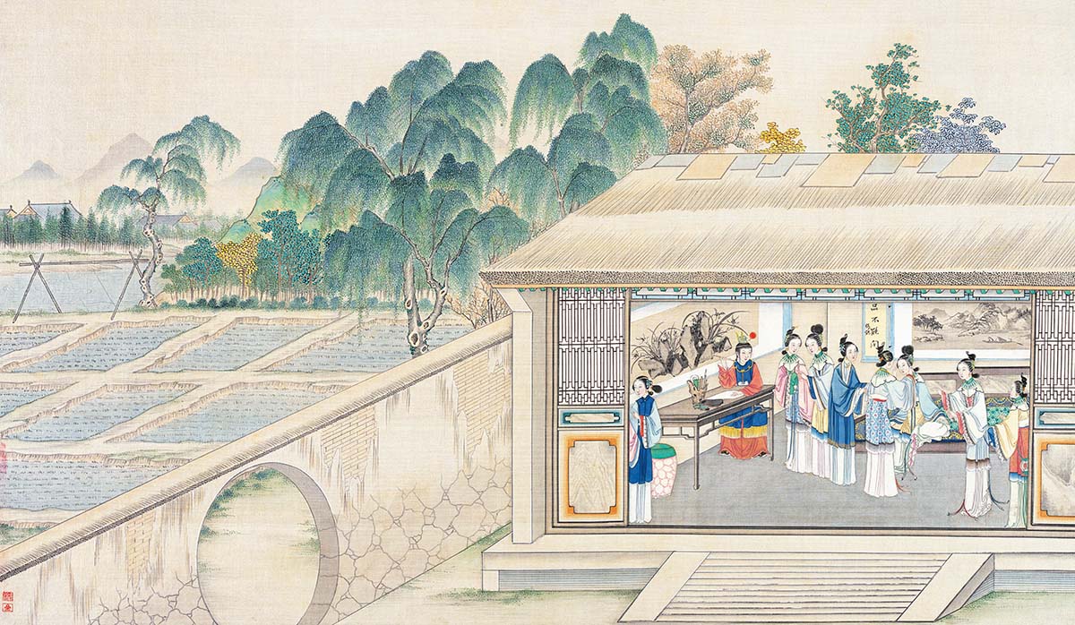 清 孙温 红楼梦图册12