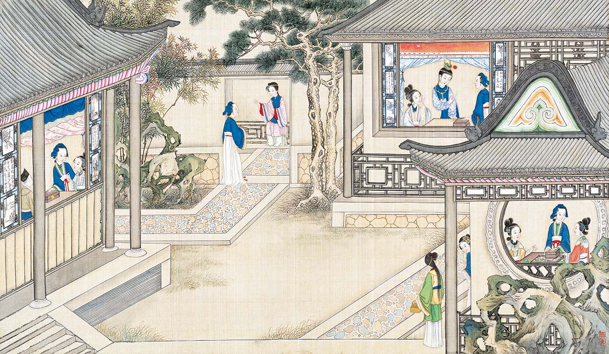 清 孙温 红楼梦图册13