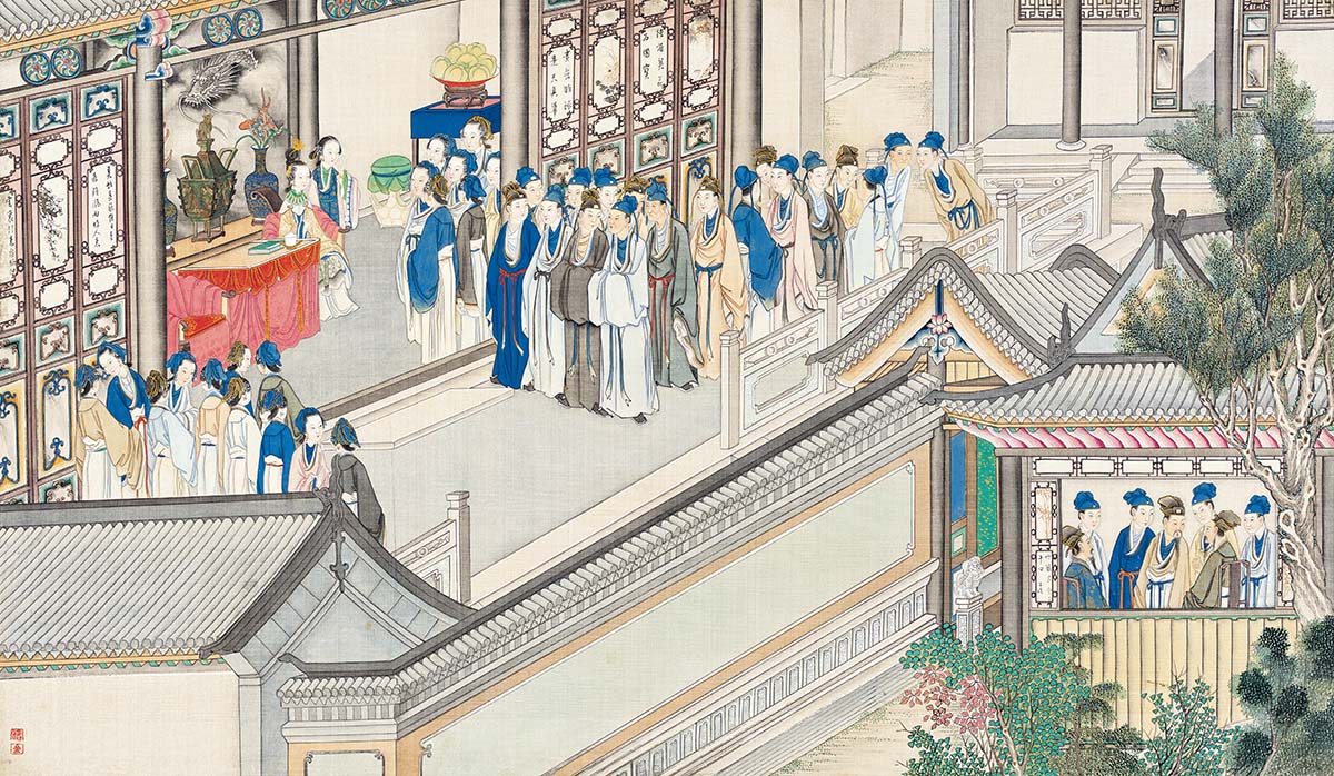 清 孙温 红楼梦图册14