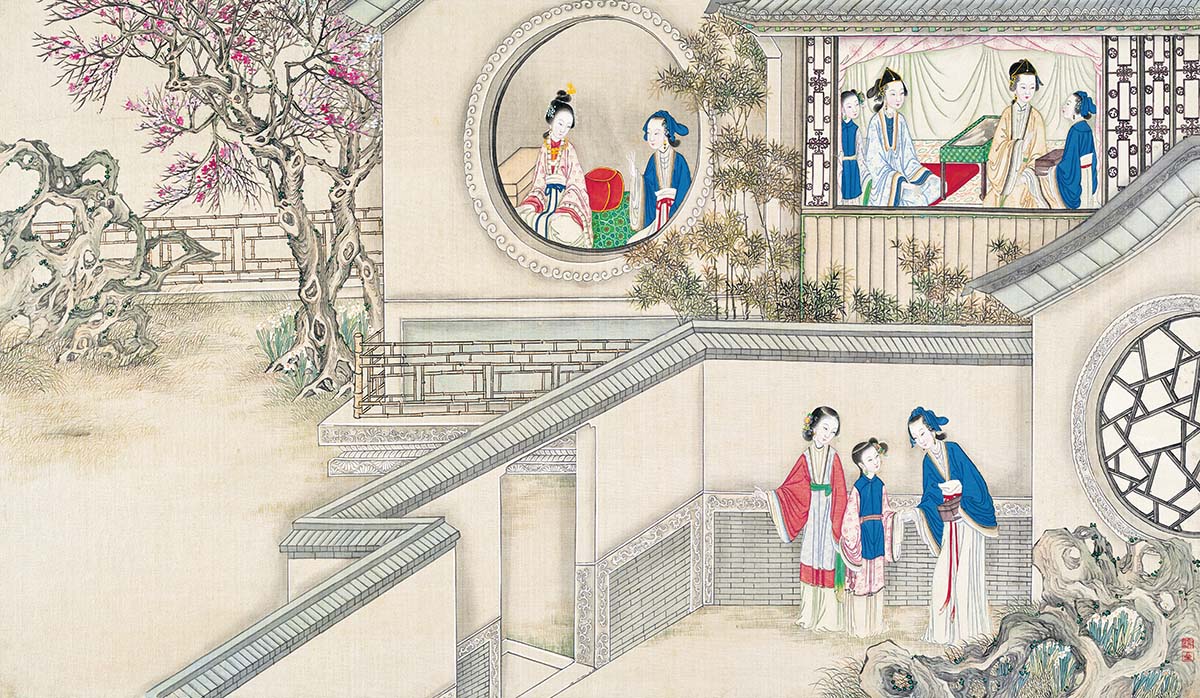 清 孙温 红楼梦图册15