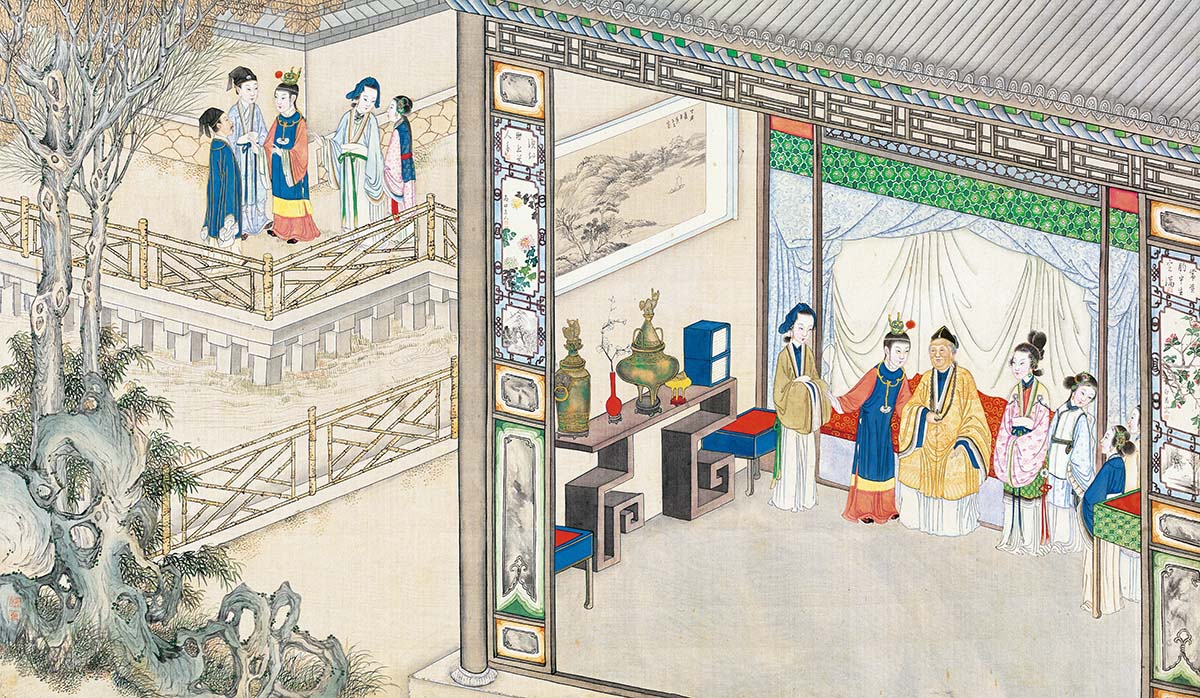 清 孙温 红楼梦图册17