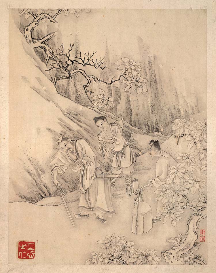 清 李世倬 逍遥胜迹图册 2 古画高清图免费下载