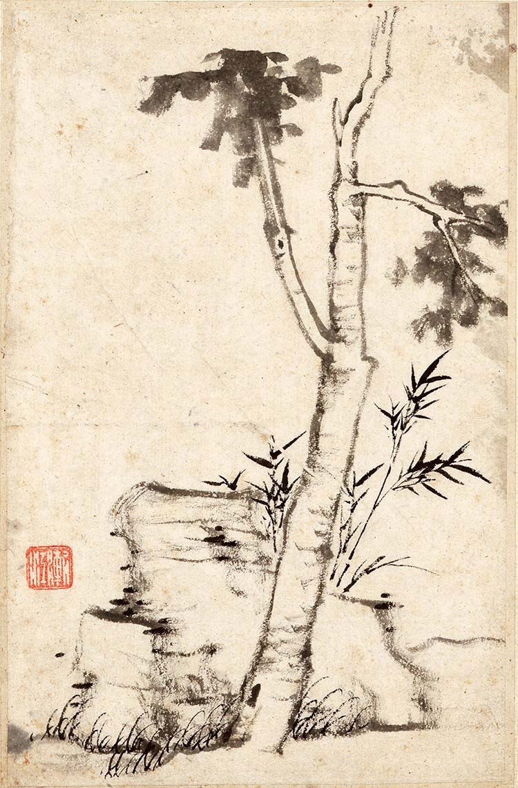 清 弘仁（渐江） 山水册页10