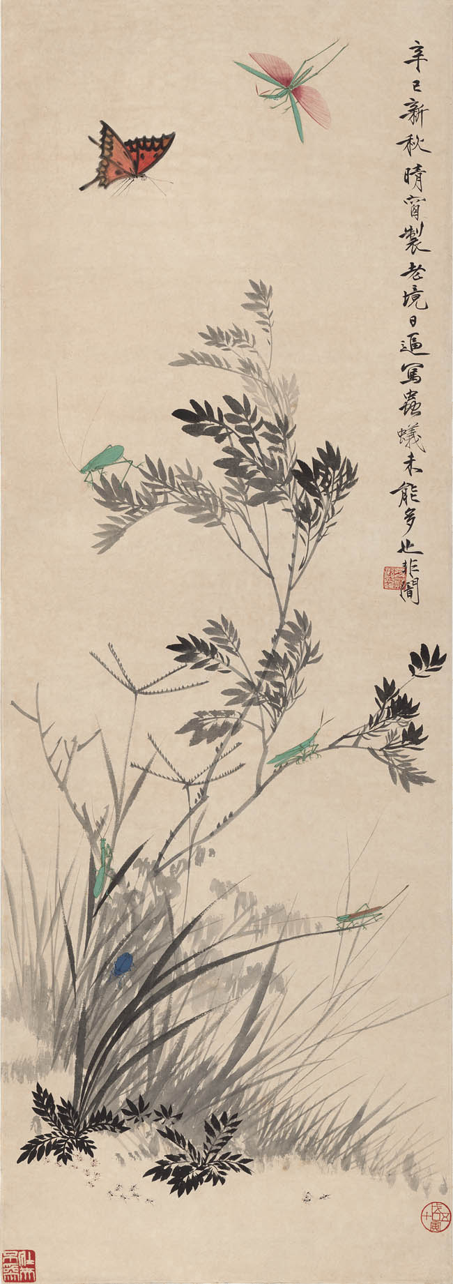 于非闇 新秋晴窗 高清图下载