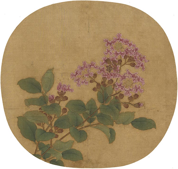 南宋 卫昇 写生紫薇 高清图免费下载