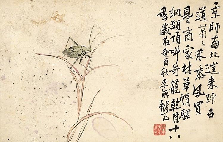 清 李禅李鱓 花鸟十二开-05 高清图下载