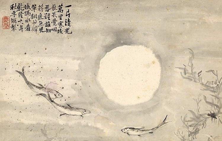 清 李禅李鱓 花鸟十二开-12高清图下载