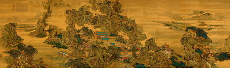 清 袁江 阿房宫图 高清图下载