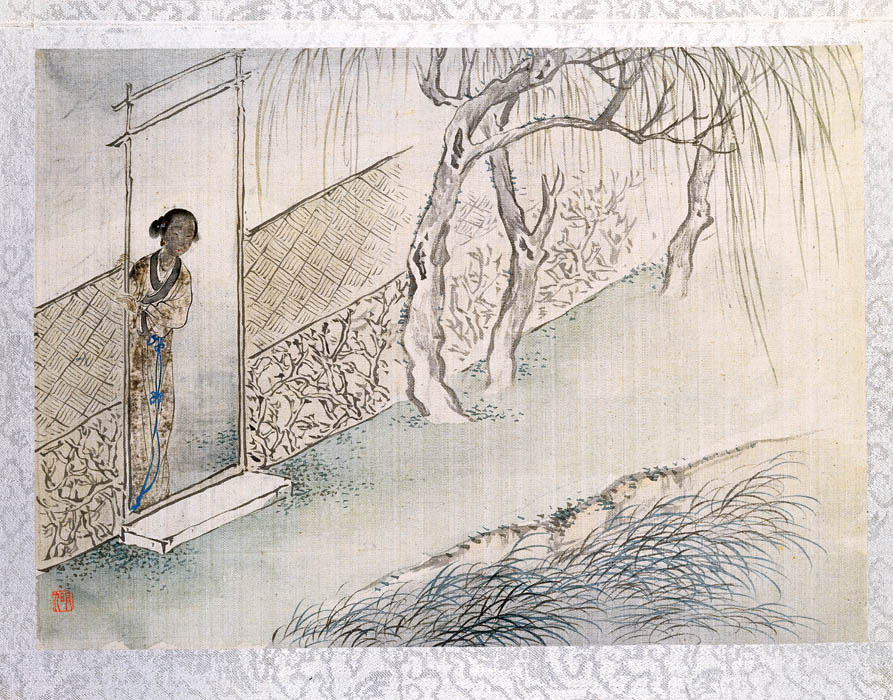 清 费丹旭 绘 十二金钗册 1