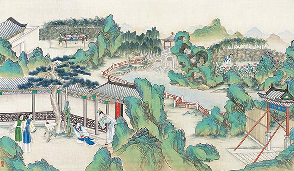 清 孙温 红楼梦图册38 高清图下载