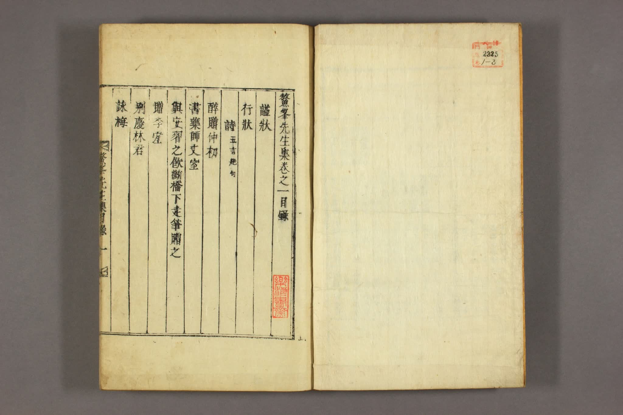 鰲峯先生集. 巻之1-3,続 金斉閔 [撰]