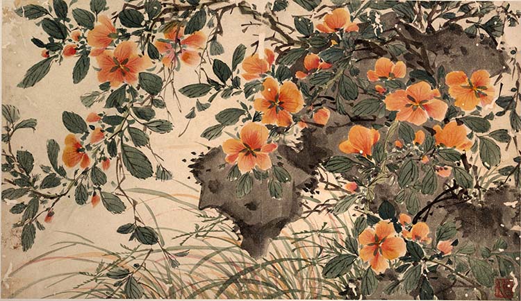 明 陈淳 花卉图09 国画高清图下载