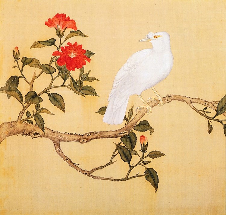清 余省 临鸟谱20 国画花鸟画 高清图下载
