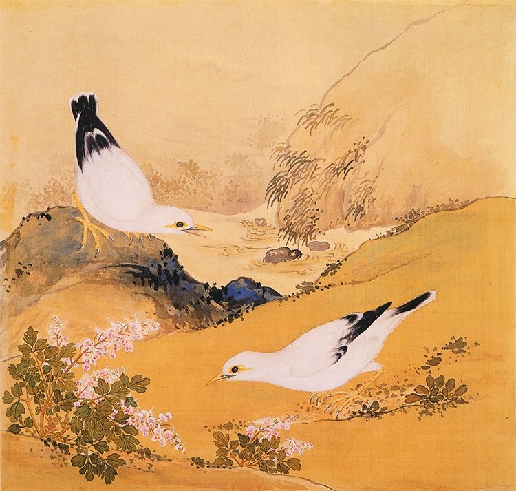 清 余省 临鸟谱21 国画花鸟画 高清图下载