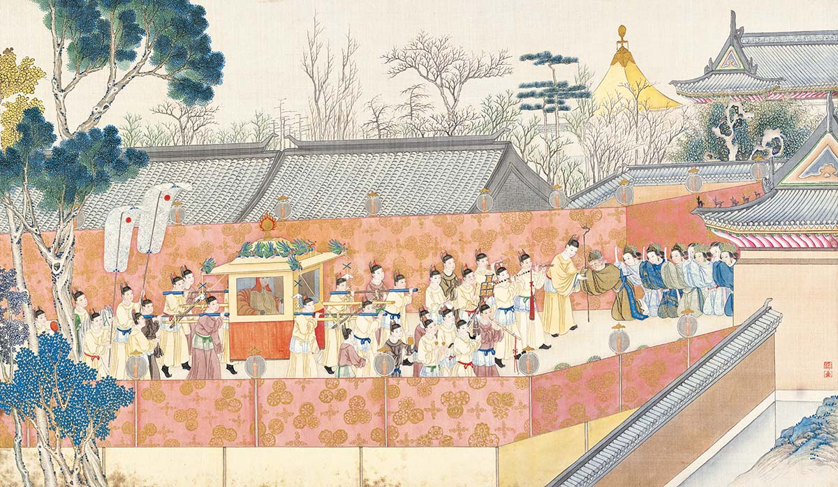 清 孙温 红楼梦图册170 仕女图国画人物高清图下载